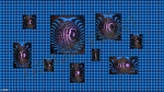 Obrazy, obrazy do bytu, digitalní - ČTVERCE v MODRÉ